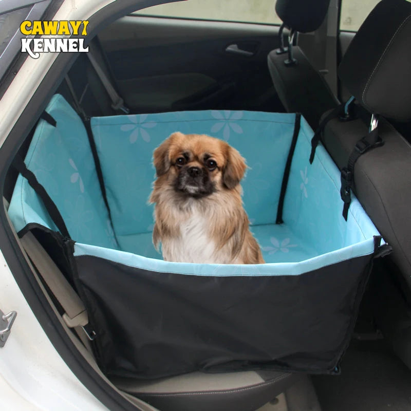 CAWAYI KENNEL Pet Car Seat Cover & Carrier Mat