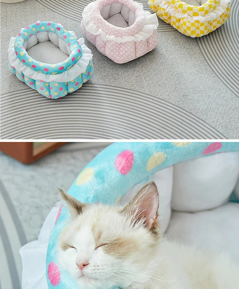 Deep Sleep Cat & Dog Nest Bed