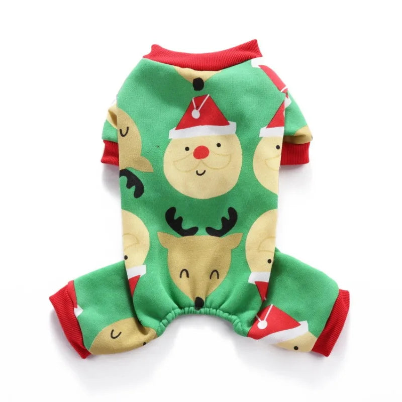 Christmas Dog Costume – Festive Reindeer, Santa & Snowman Outfit