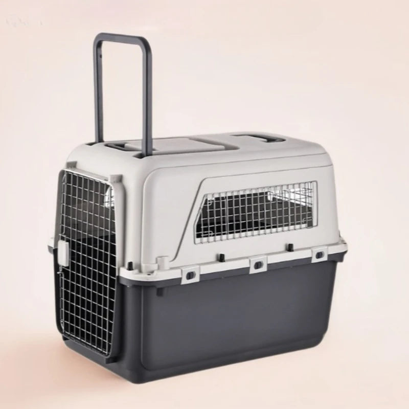 Portable Pet Trolley Transport Box