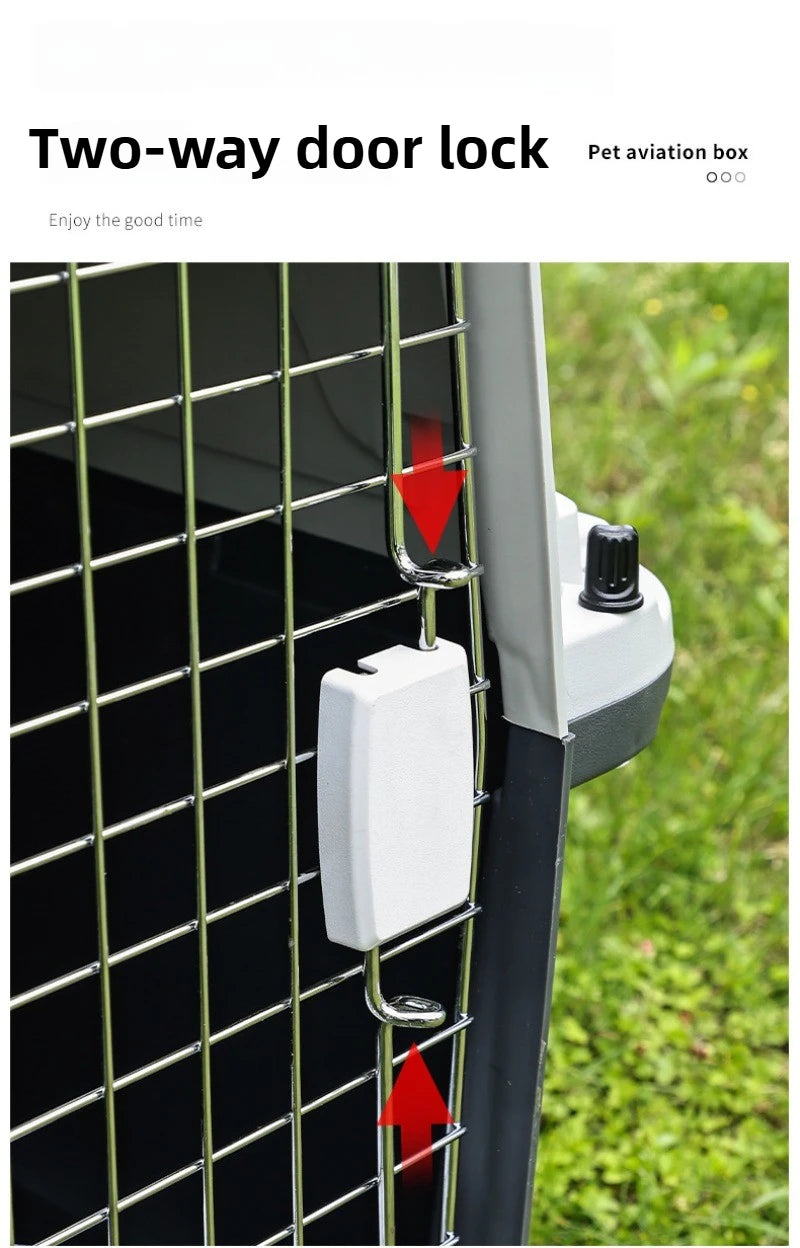 Portable Pet Trolley Transport Box