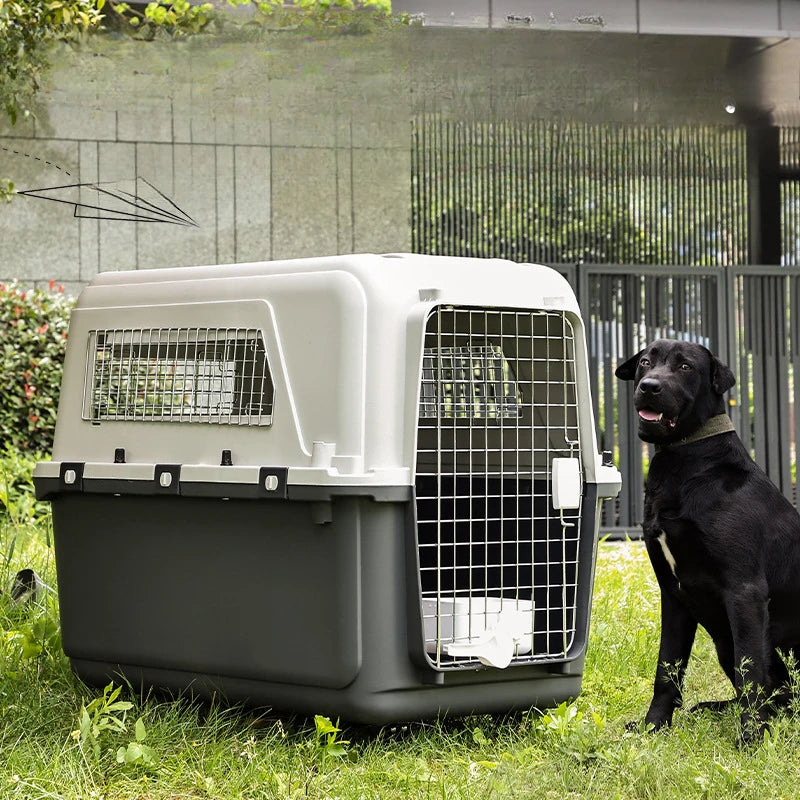 Portable Pet Trolley Transport Box