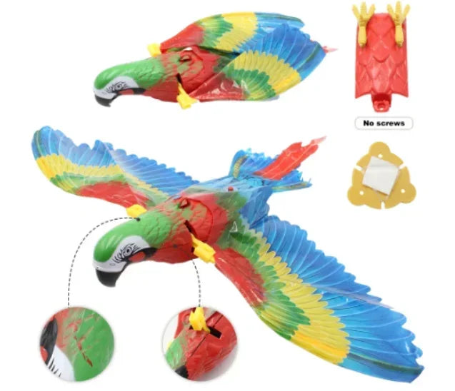 Electric Flying Bird Cat Toy