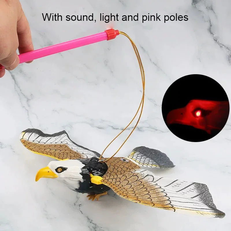 Electric Flying Bird Cat Toy