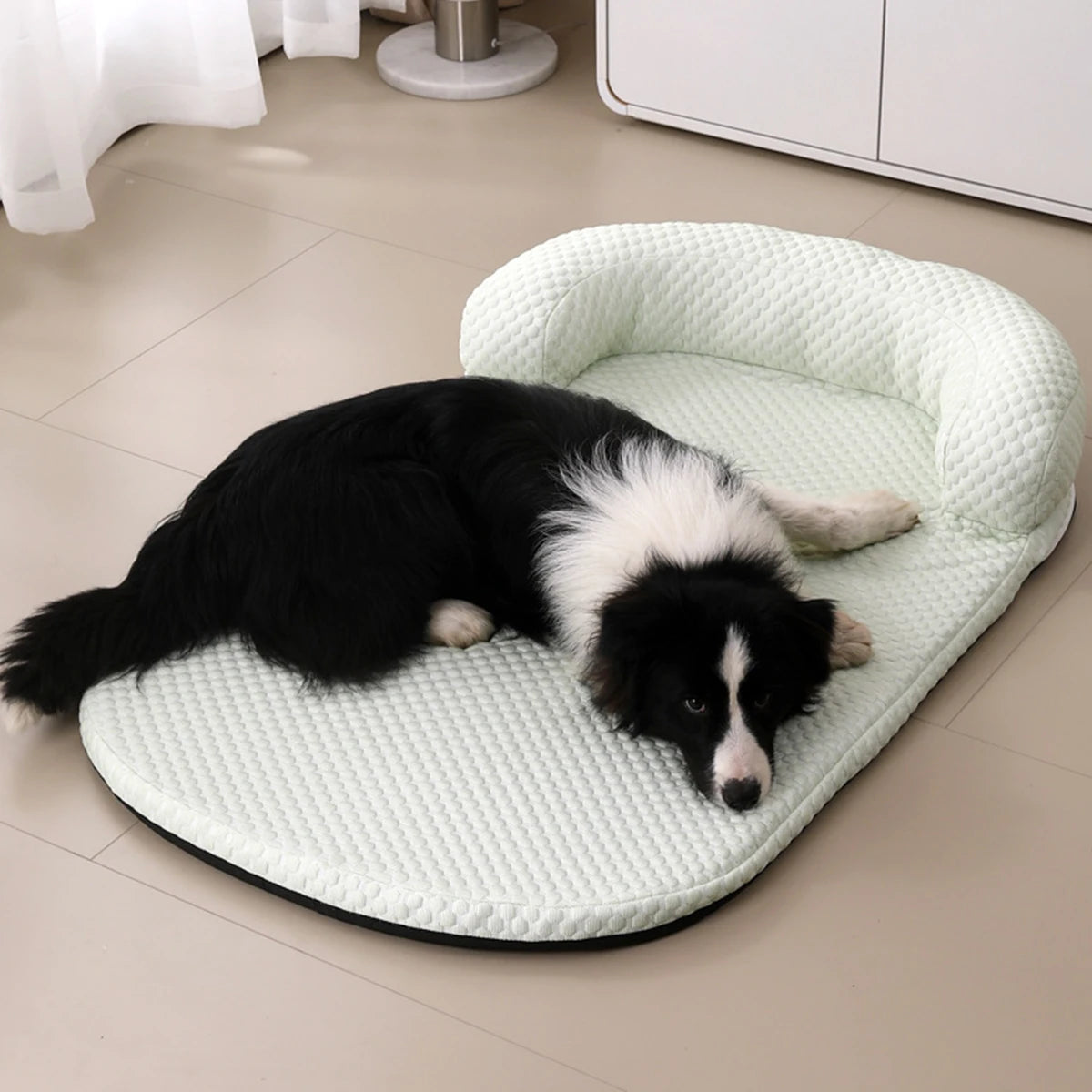 Cooling Dog & Cat Bed with Pillow