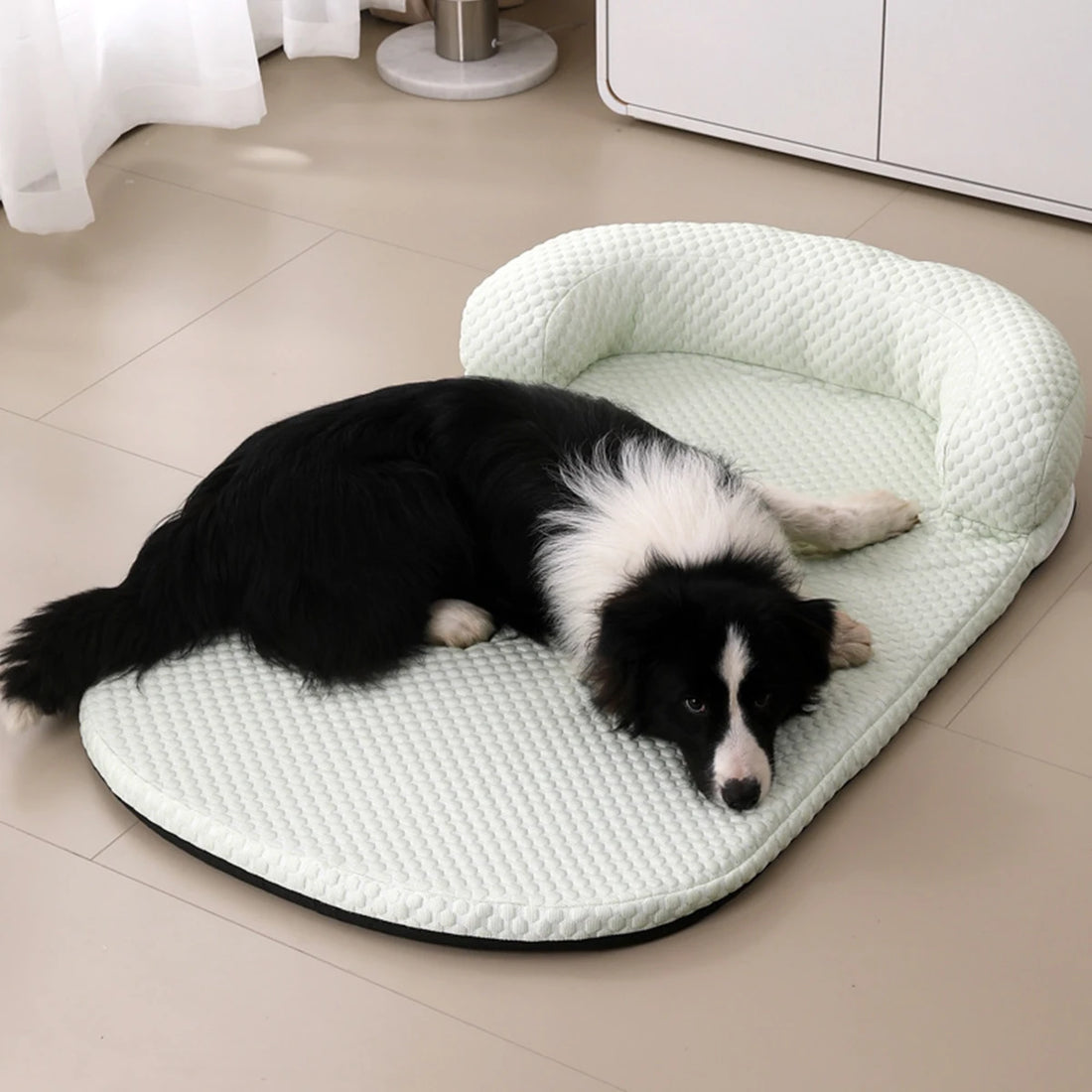 Cooling Dog & Cat Bed with Pillow