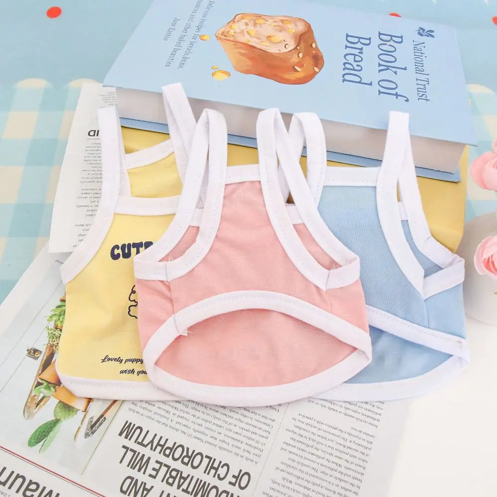 Lightweight Printed Pet Vest – Summer Shirt