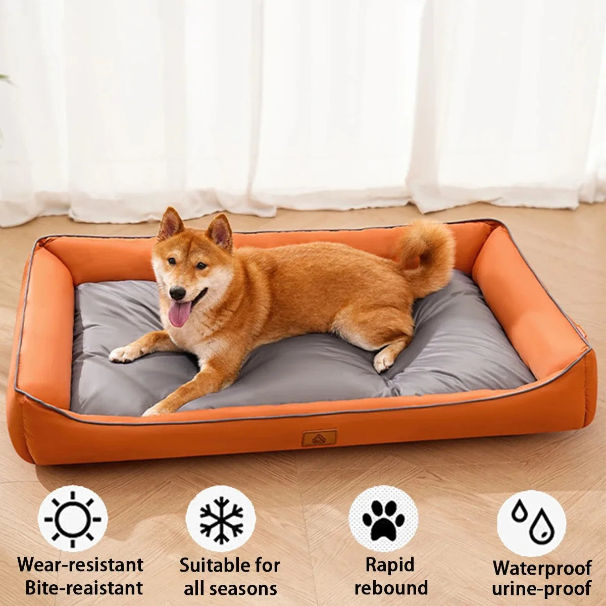 3-in-1 Dog Bed Mat – Warm Winter Sofa & Sleeping Pad for Dogs & Cats