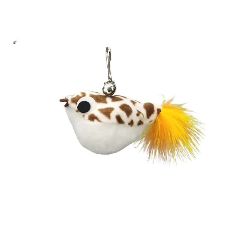 Hands-Free Feather Cat Wand Toy