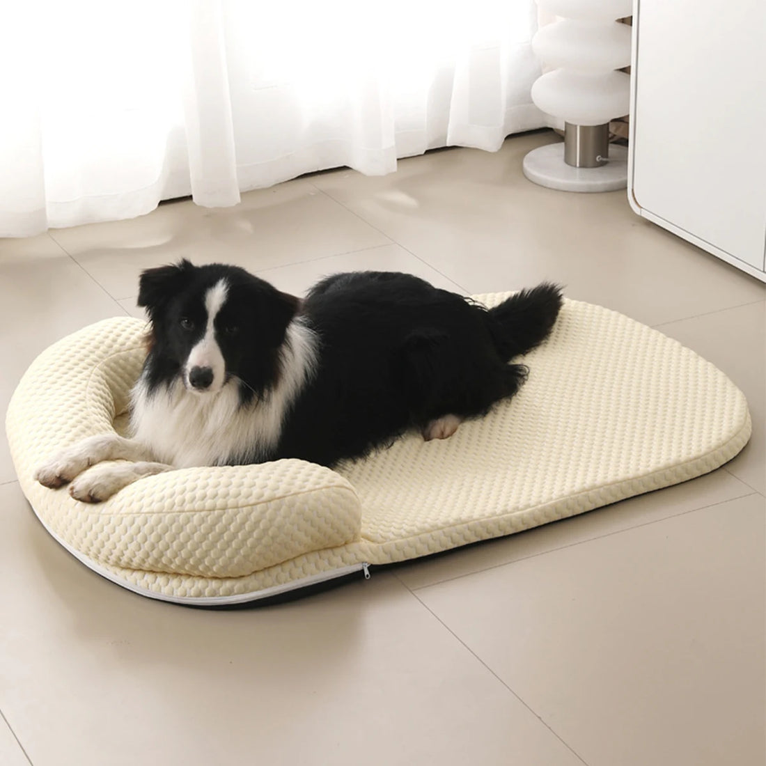 Cooling Dog & Cat Bed with Pillow