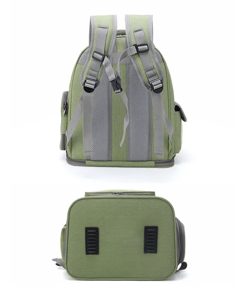 Transparent Pet Travel Backpack