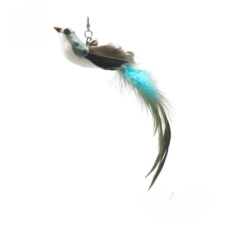 Hands-Free Feather Cat Wand Toy
