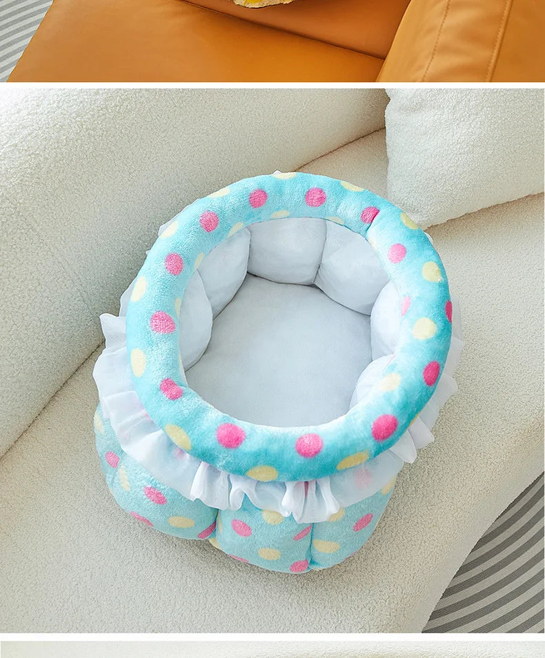 Deep Sleep Cat & Dog Nest Bed