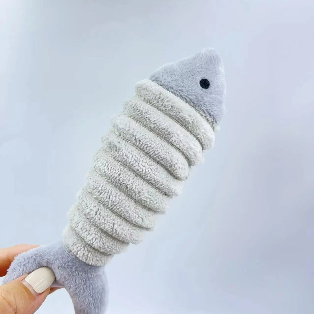 Plush Fish Cat Teaser Toy