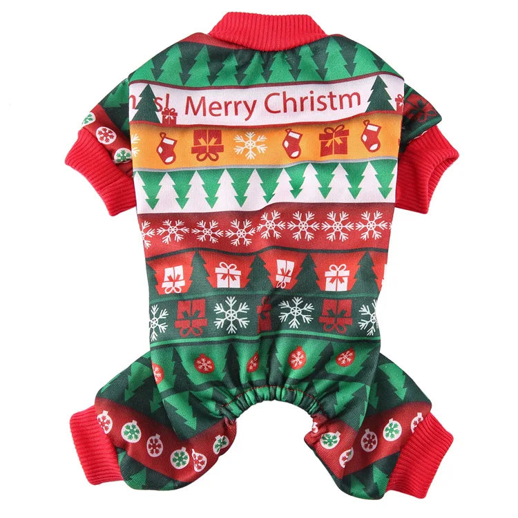 Christmas Dog Costume – Festive Reindeer, Santa & Snowman Outfit