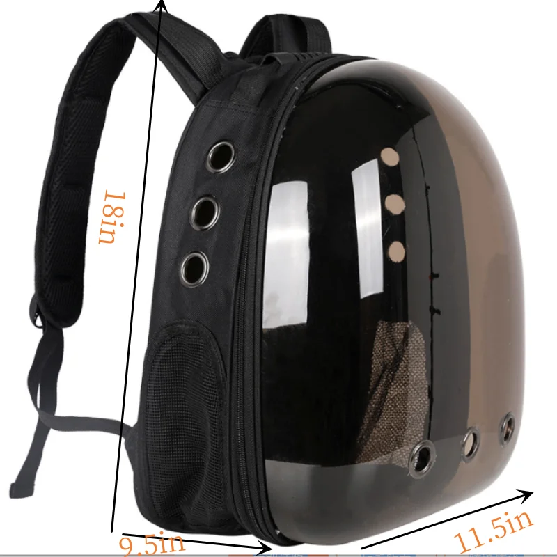 Transparent Space Capsule Pet Backpack