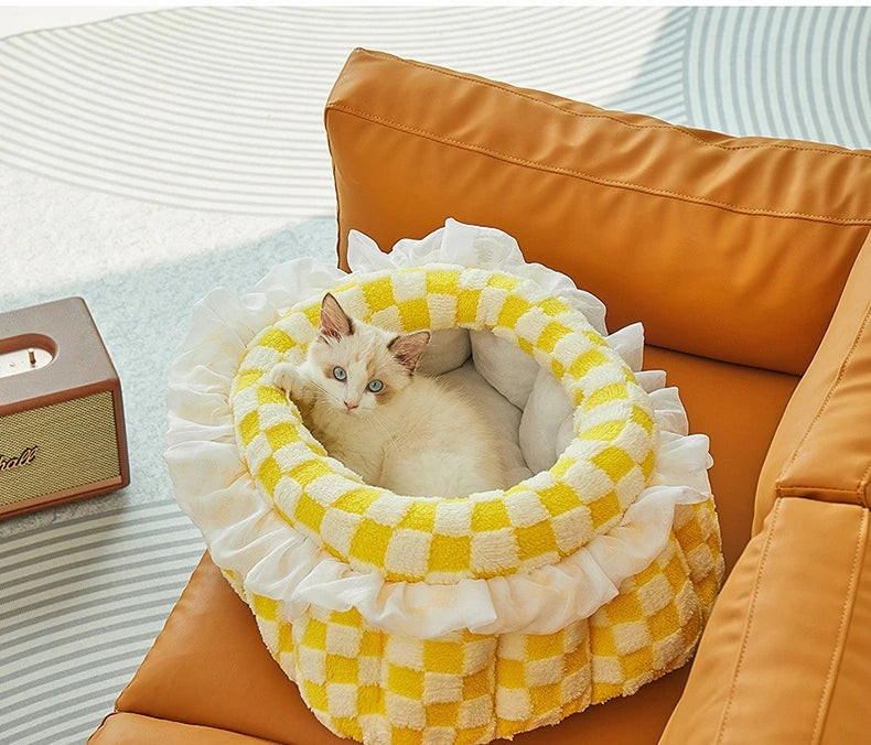 Deep Sleep Cat & Dog Nest Bed