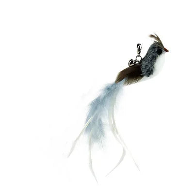 Hands-Free Feather Cat Wand Toy