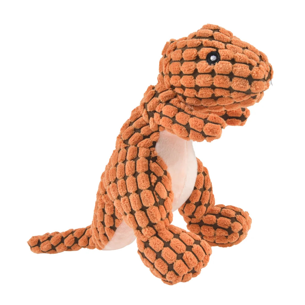Plush Dinosaur Toy for Cats & Dogs