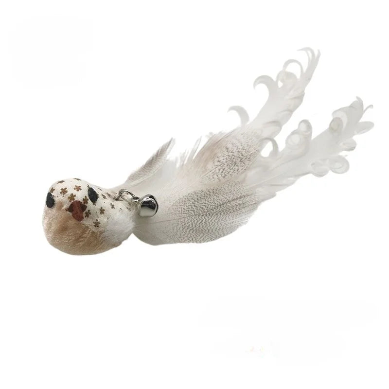 Hands-Free Feather Cat Wand Toy