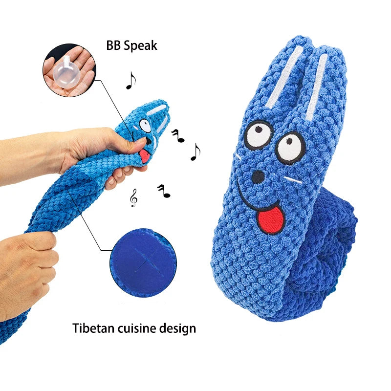 Dog Puzzle Feeder Plush Toy