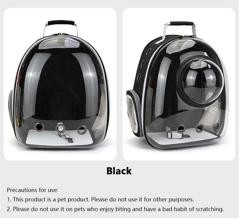 Breathable Pet Carrier Backpack – Travel Bag for Cats & Small Dogs