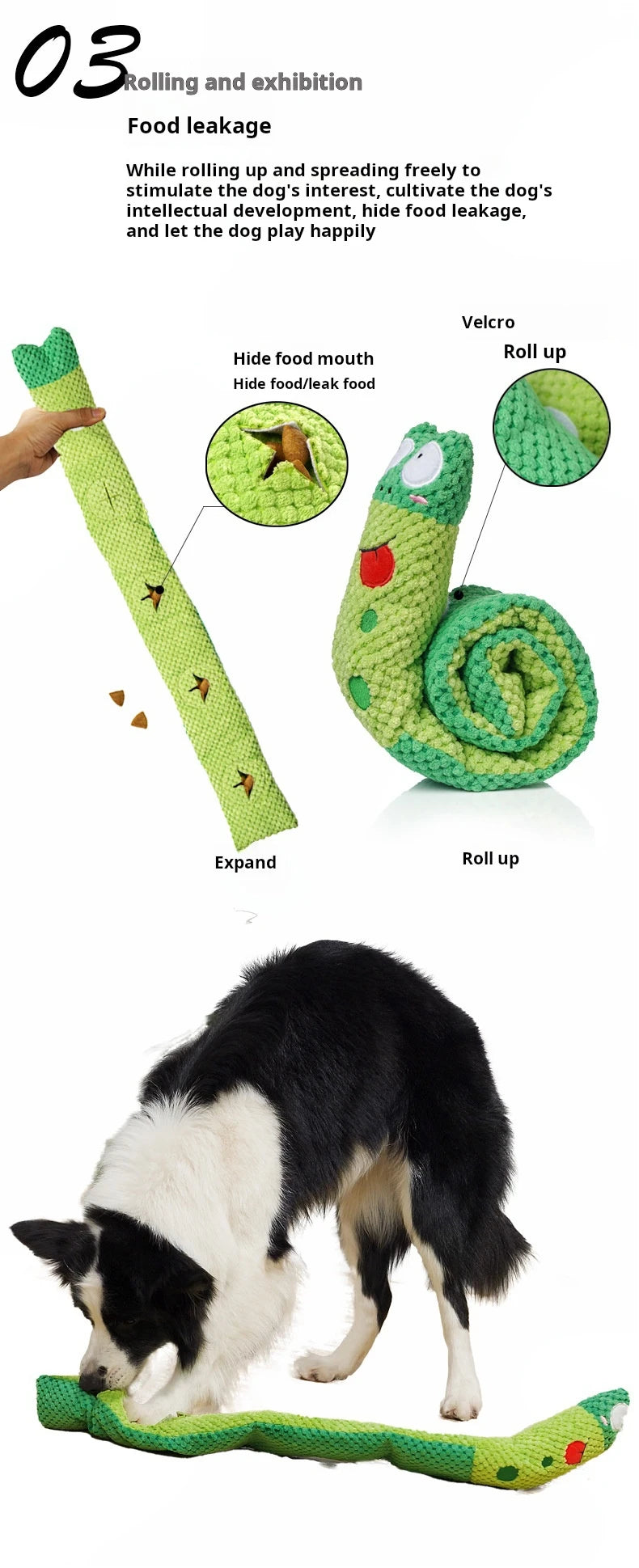 Dog Puzzle Feeder Plush Toy
