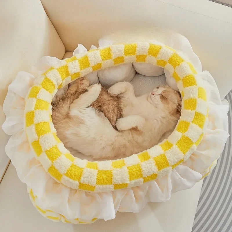 Deep Sleep Cat & Dog Nest Bed