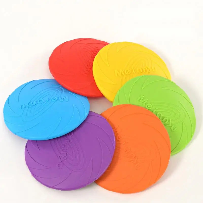 Durable Dog Flying Disc – Bite Resistant Outdoor Training Toy