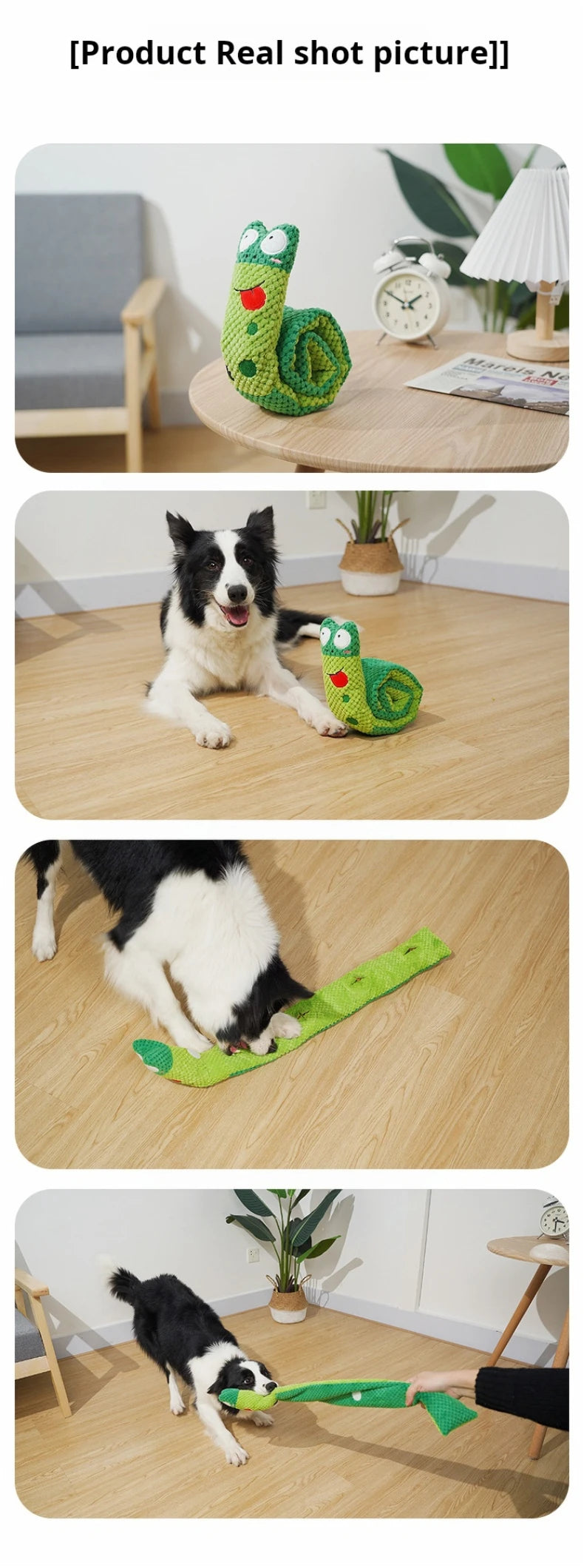 Dog Puzzle Feeder Plush Toy