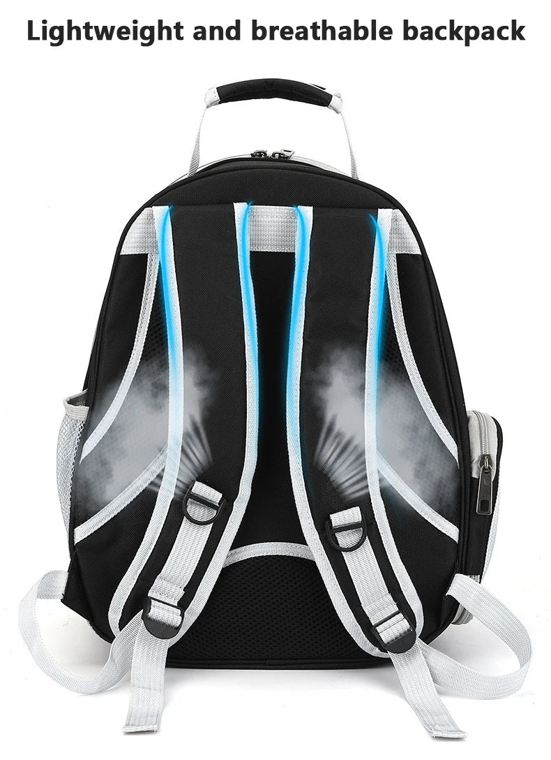 Breathable Pet Carrier Backpack – Travel Bag for Cats & Small Dogs