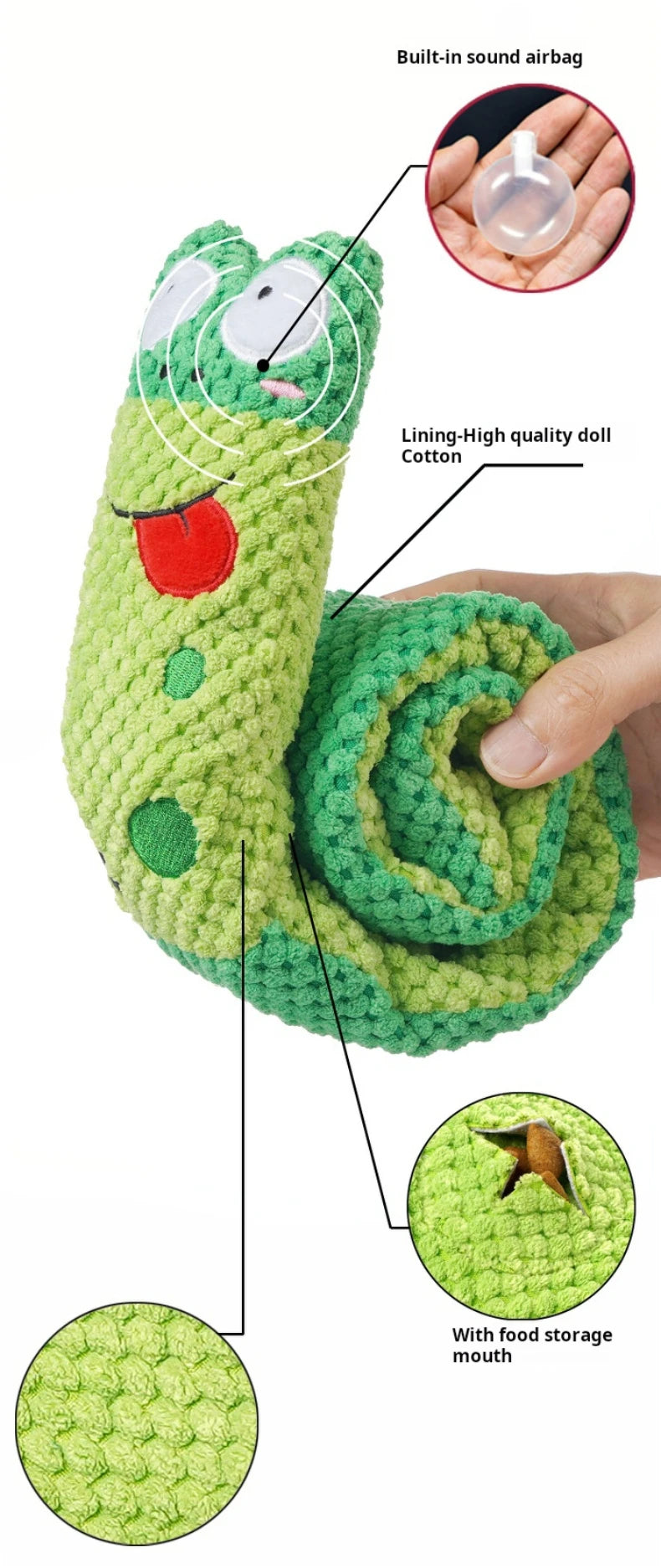 Dog Puzzle Feeder Plush Toy