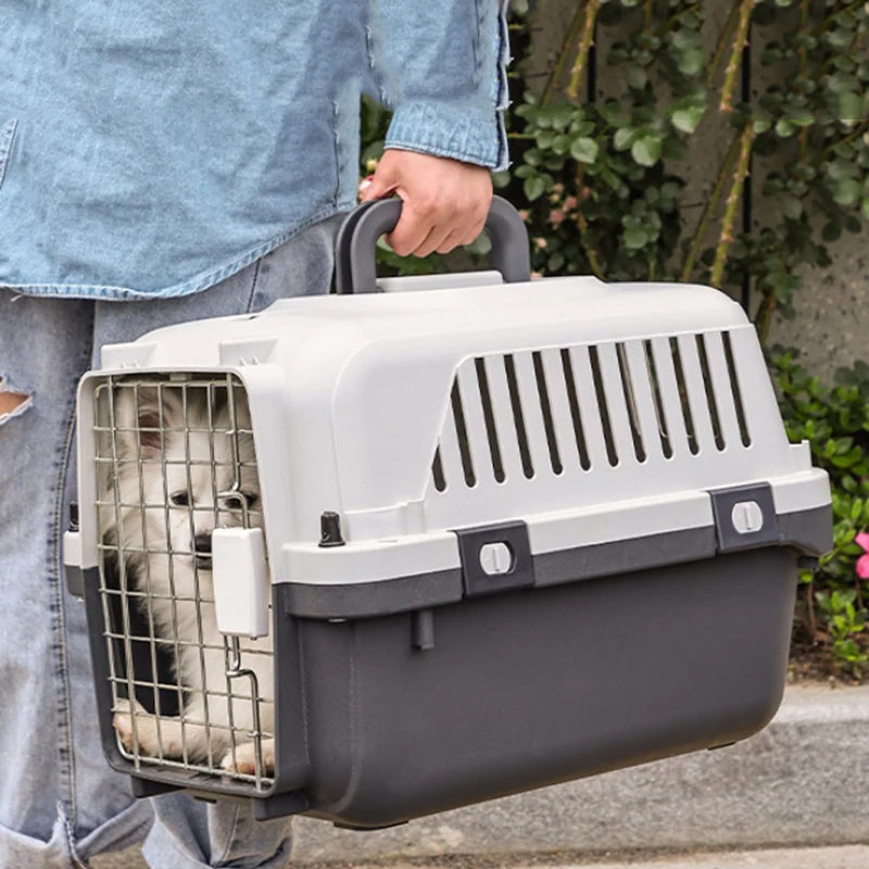 Portable Pet Trolley Transport Box