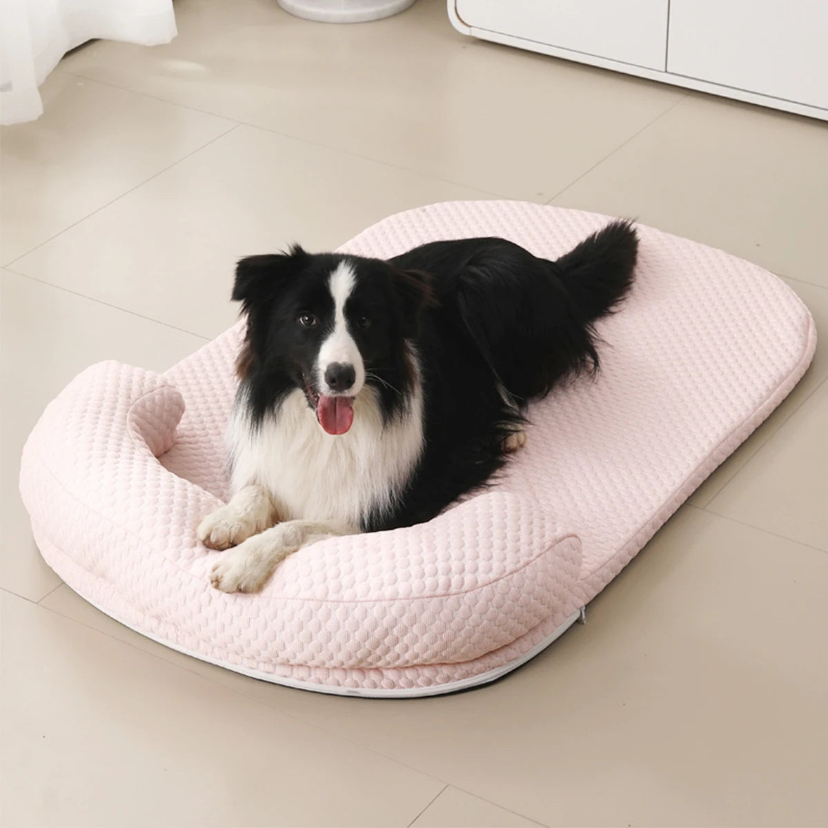 Cooling Dog & Cat Bed with Pillow