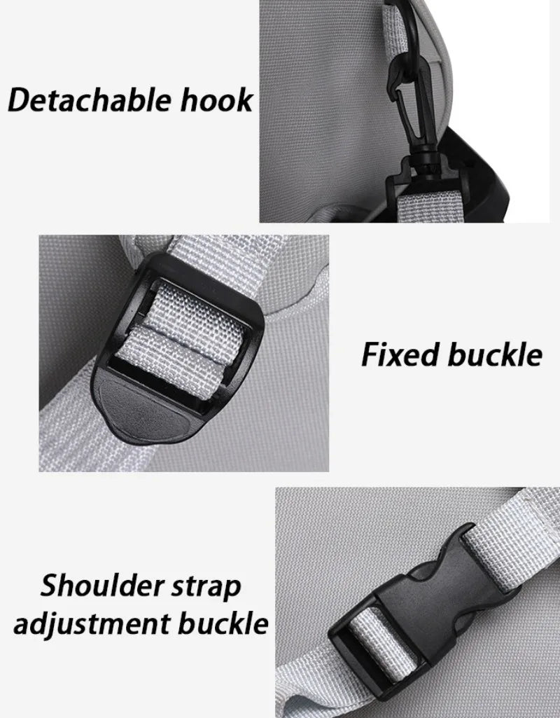 Folding Transparent Cat Stroller