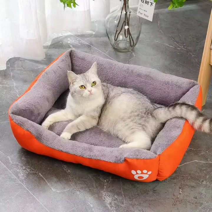 Winter Soft Pet Bed House