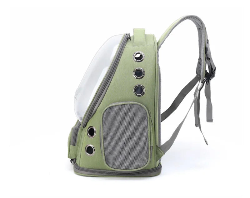 Transparent Pet Travel Backpack