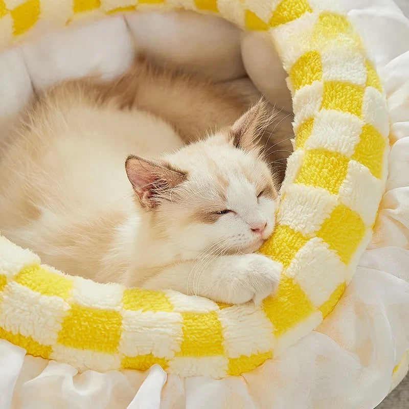 Deep Sleep Cat & Dog Nest Bed
