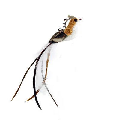 Hands-Free Feather Cat Wand Toy