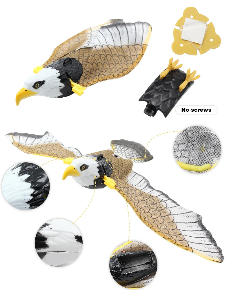 Electric Flying Bird Cat Toy