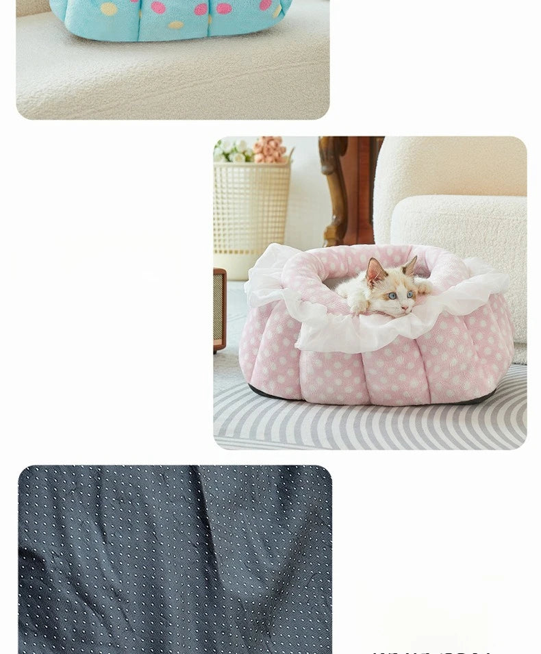 Deep Sleep Cat & Dog Nest Bed
