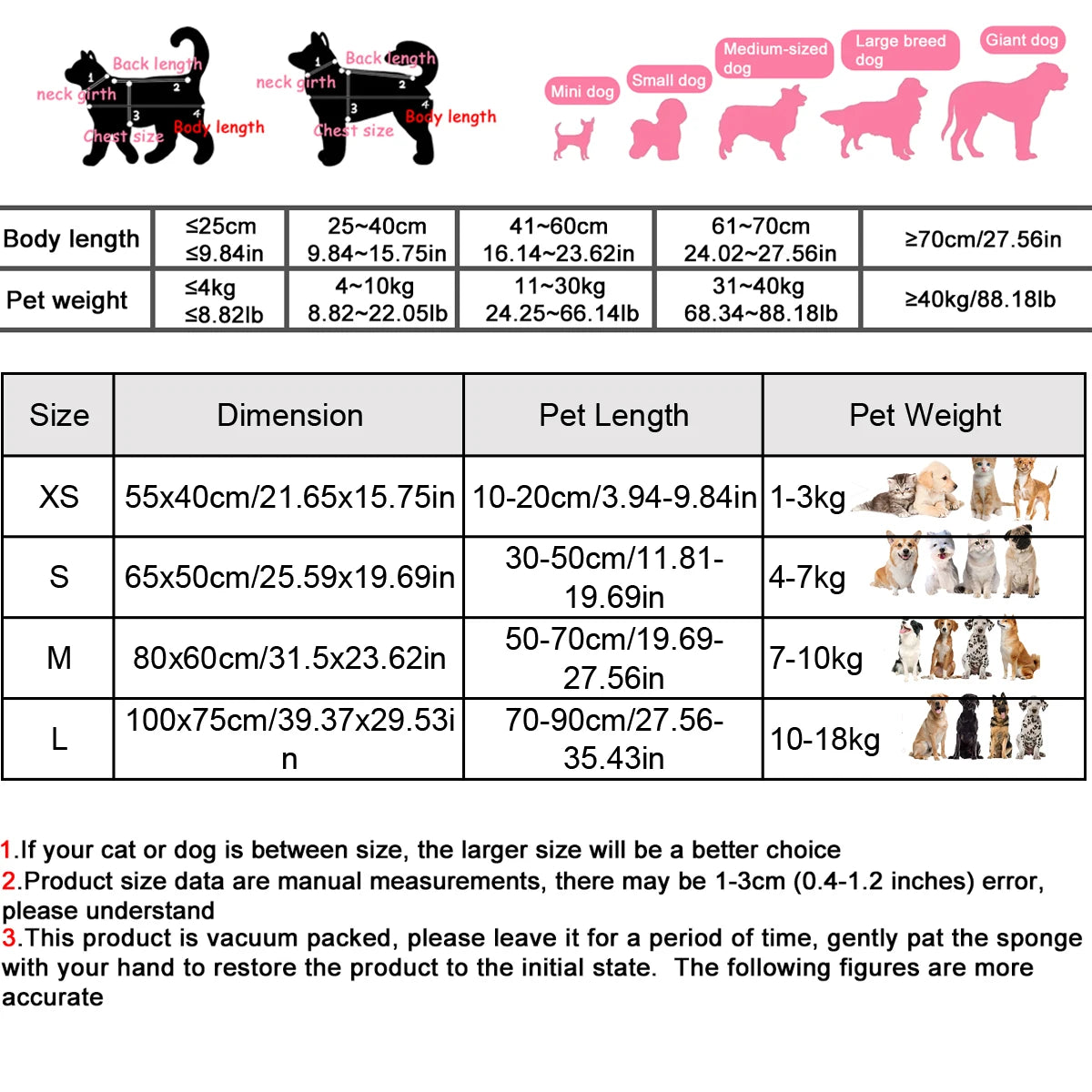 Cooling Dog & Cat Bed with Pillow