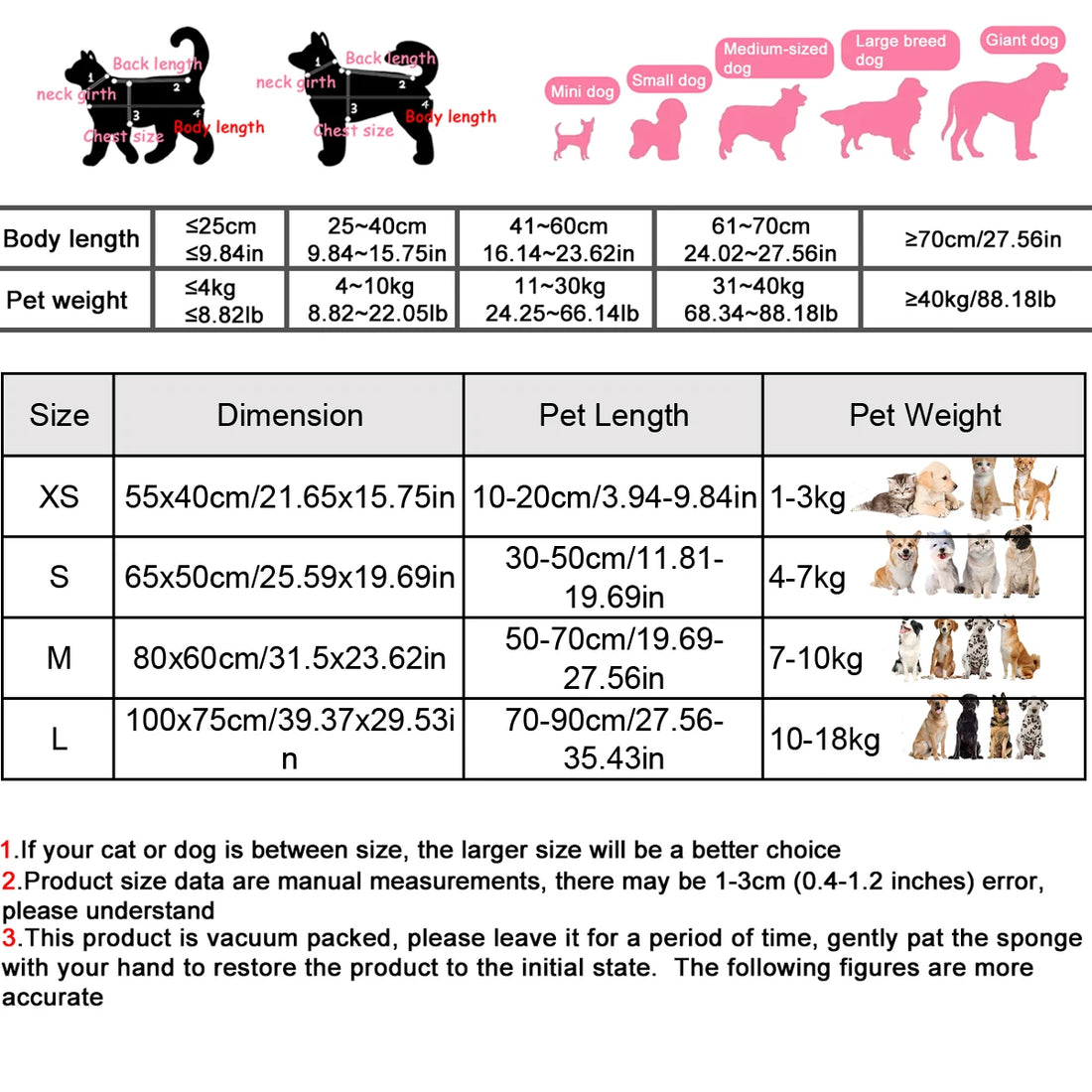 Cooling Dog & Cat Bed with Pillow