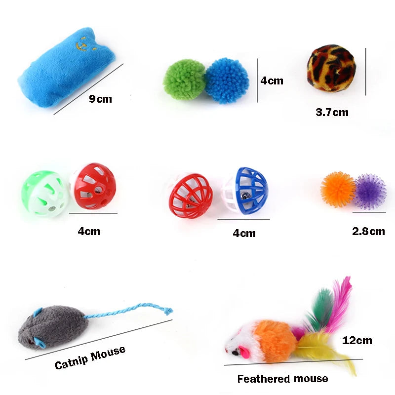Cat Toy Variety Pack Set