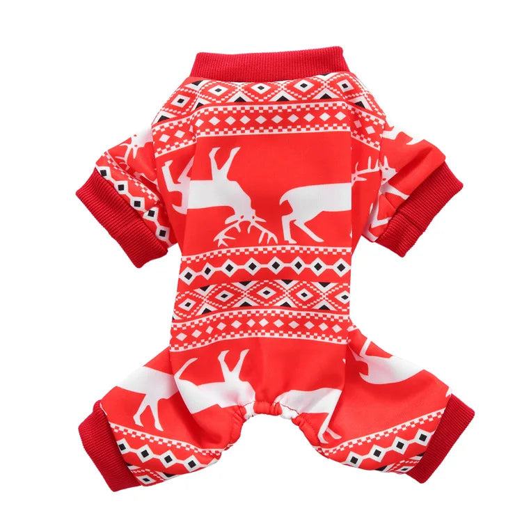 Christmas Dog Costume – Festive Reindeer, Santa & Snowman Outfit