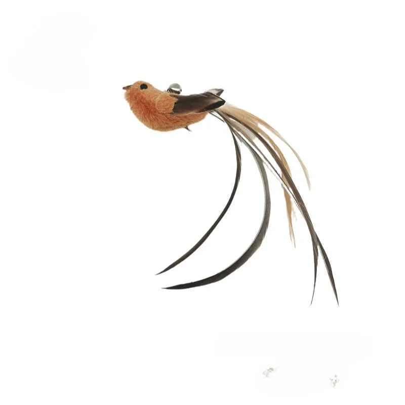 Hands-Free Feather Cat Wand Toy