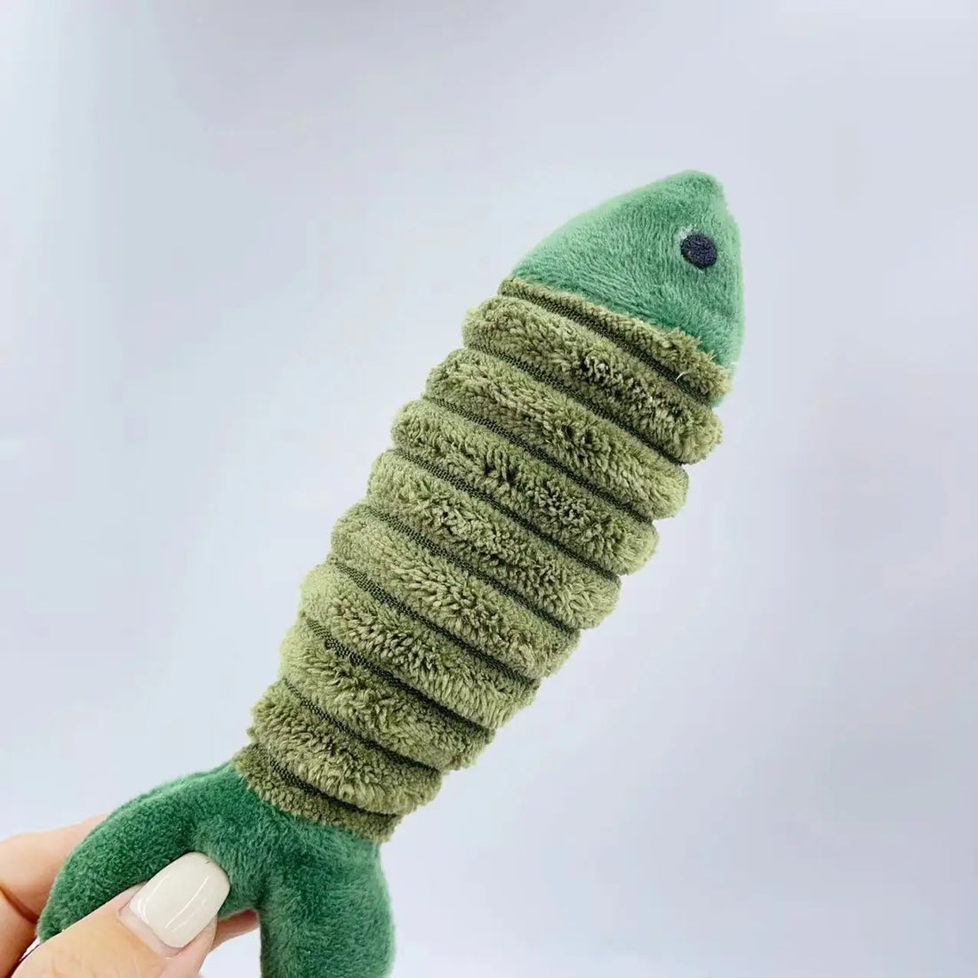 Plush Fish Cat Teaser Toy