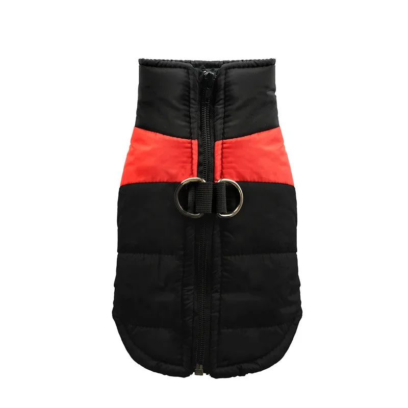 Waterproof Winter Dog Coat – Padded Warm Vest Jacket for All Sizes