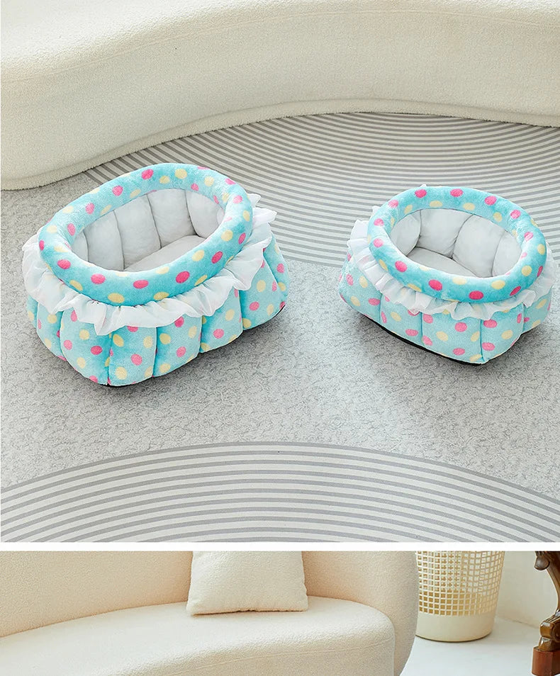 Deep Sleep Cat & Dog Nest Bed