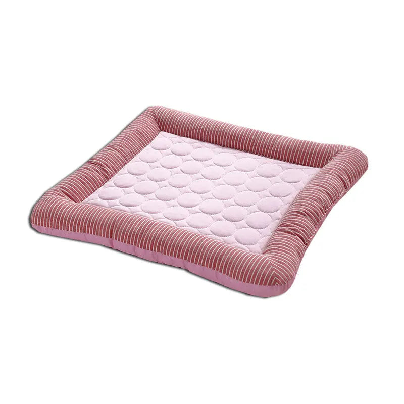 Cooling Pad Bed for Pets – Ice Silk Summer Mat